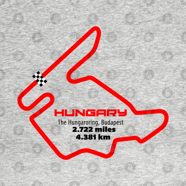 Hungarian Track Graphic by Hotshots